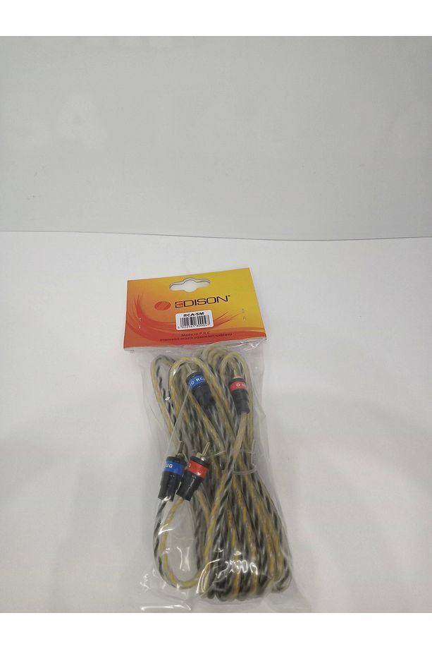Rca Kablosu 5 Metre – Kaliteli Amfi Rca Ses Aktarım Kablosu - 5 Metre - 2
