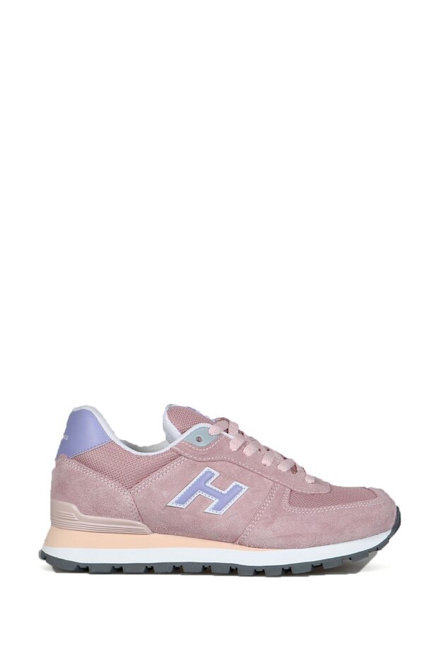 Peru Genuine Leather Chiffon-Lilac Women's Sports Shoes