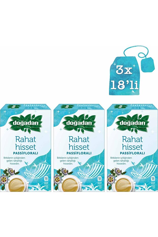 Rahat Hisset Pasifloralı (18 Lİ) X3 - 1