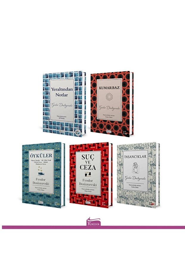 Fyodor Dostoyevski - 5 Kitap Set