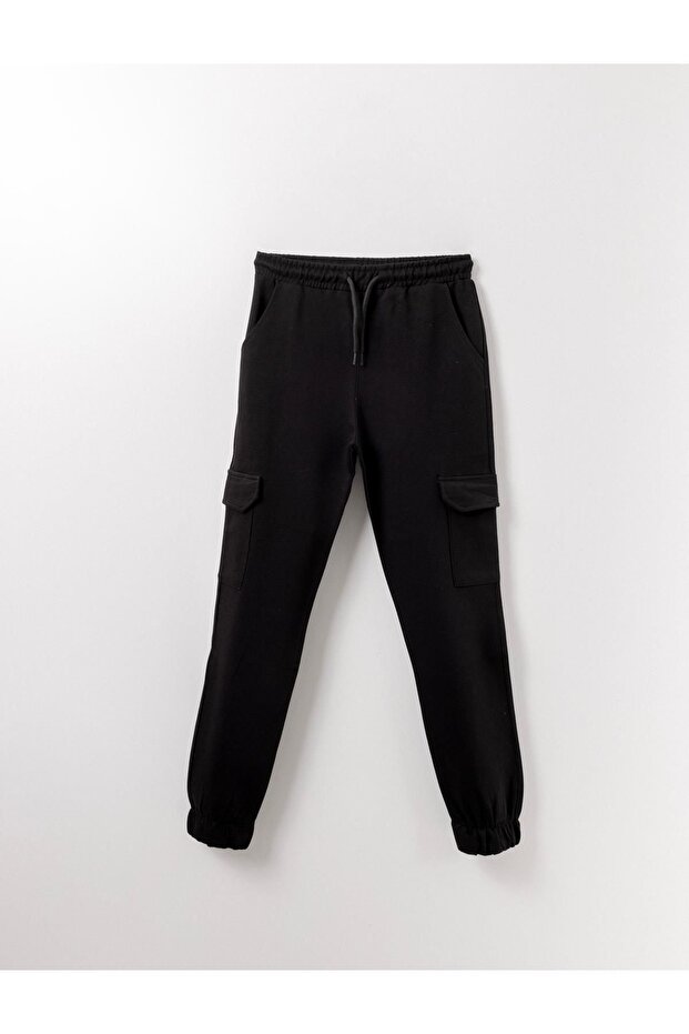 بنطال رياضي أساسي للأولاد بجيب البضائع - 2