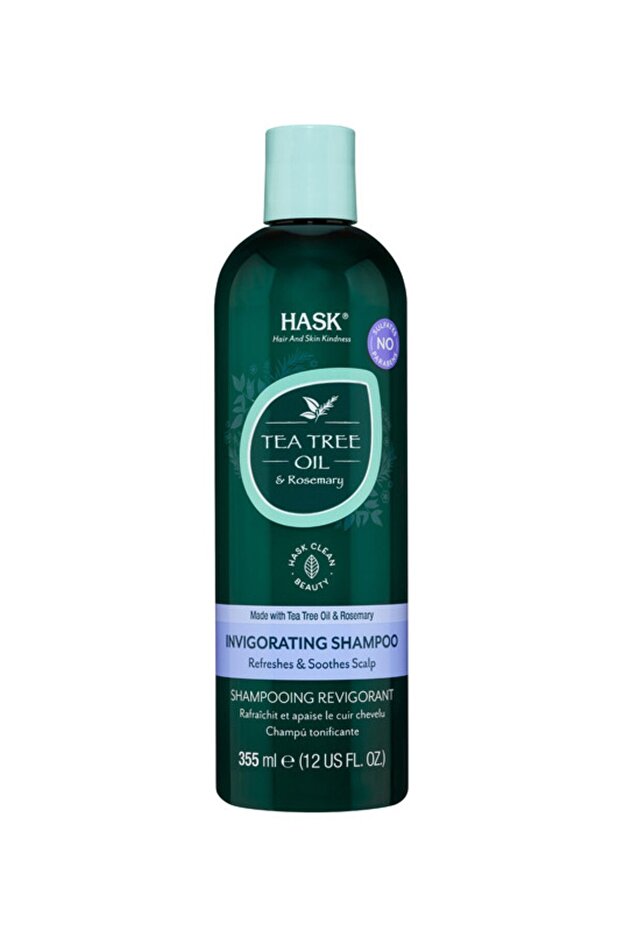 Tea Tree Oil & Rosemary Shampoo 355ml