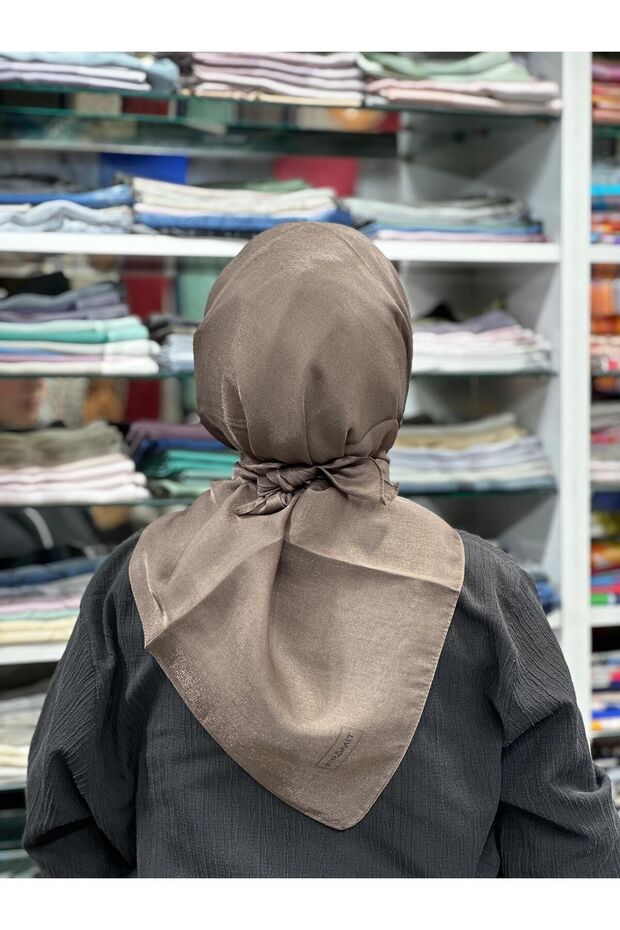 Kehribar Simli Eşarp - 2