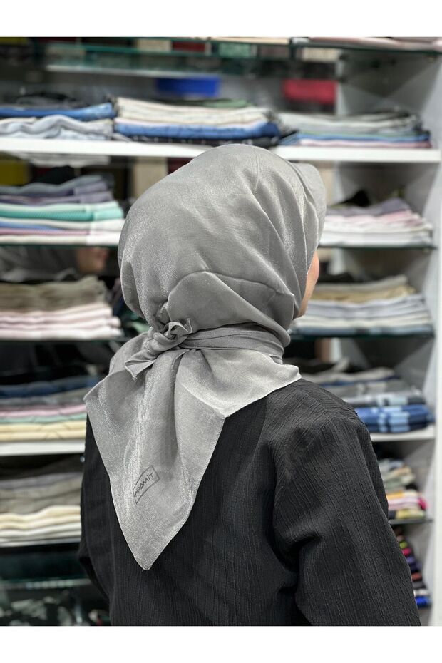 Kehribar Simli Eşarp - 2