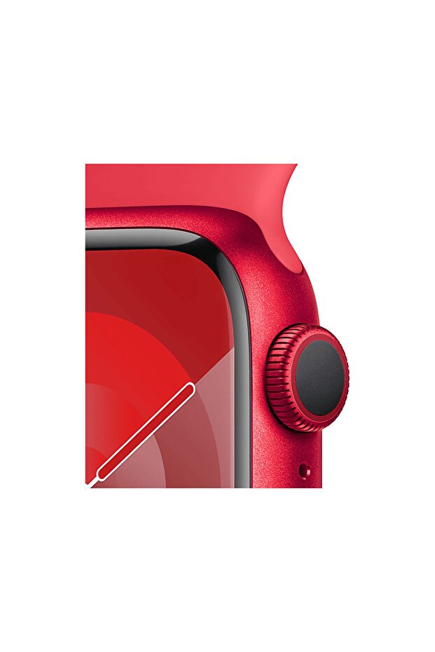 Watch Series 9 GPS + Cellular MRYE3TU/A 45 mm PRODUCT(RED) Alüminyum Kasa ve (PRODUCT)RED Spor Kord - 2