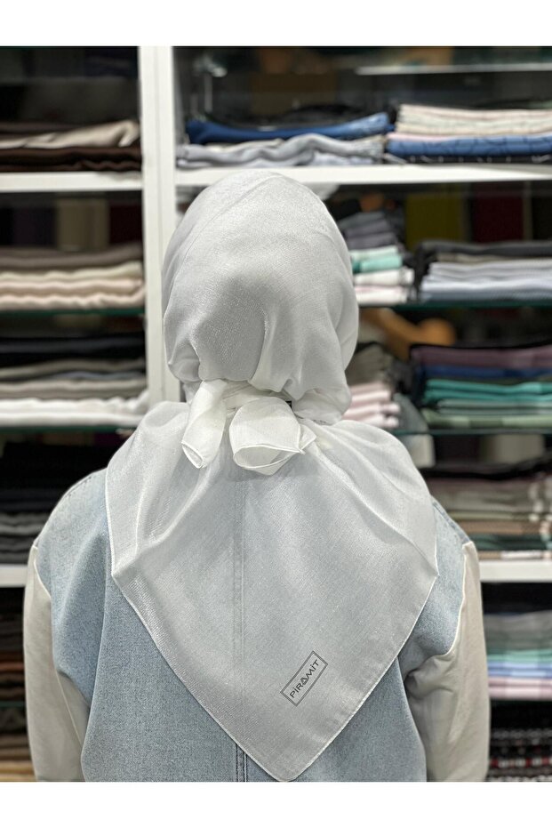 Kehribar Simli Eşarp - 2