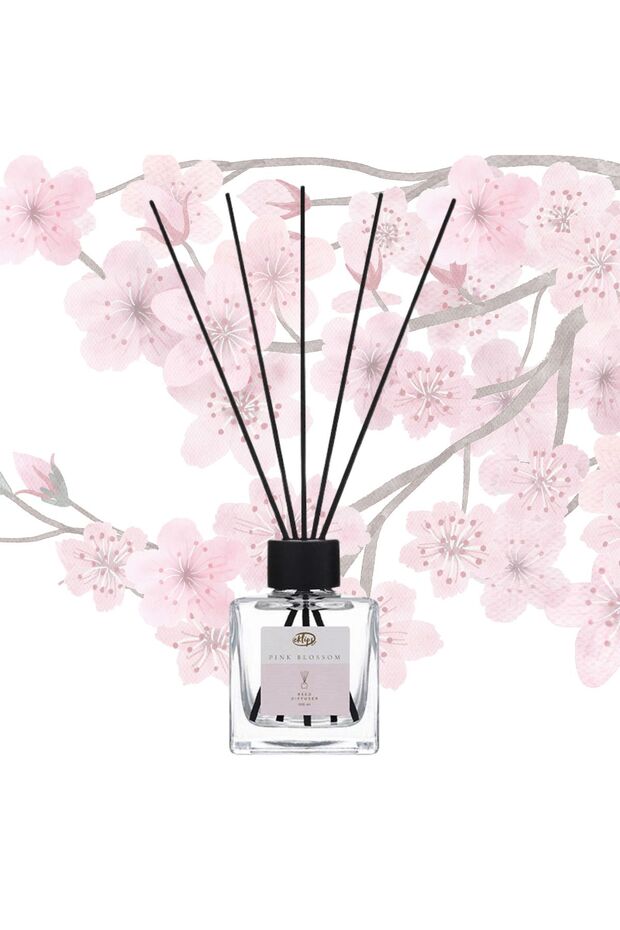 Reed Diffuser Pink Blossom Çubuklu Oda Kokusu 100 ml - 2