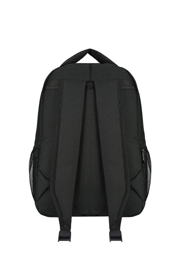 Backpack Daily Use Backpack Black Double Compartment Lightweight Backpack - 4