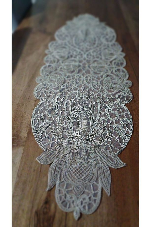 Runner Ranır Masa Örtüsü Konsol Örtüsü Sehpa Örtüsü Solon Masa Örtüsü 120*40cm Runner - 1