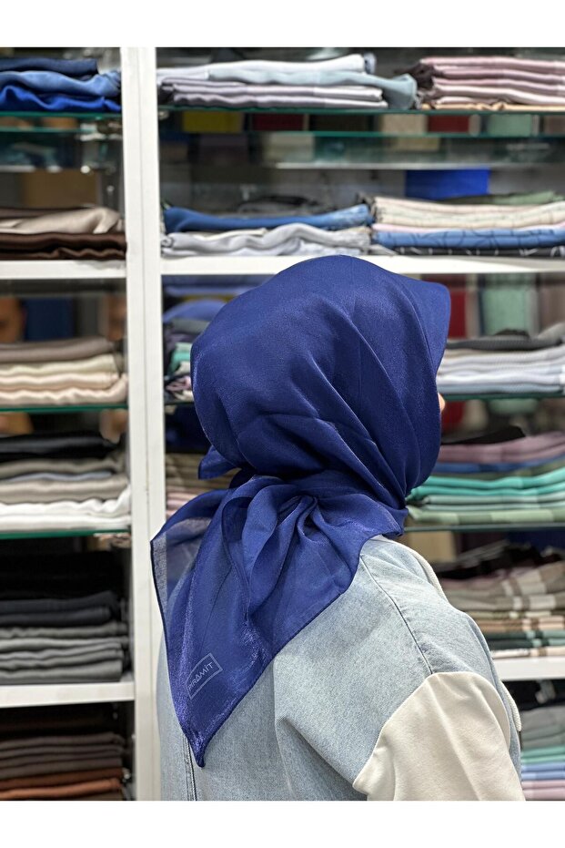 Kehribar Simli Eşarp - 2