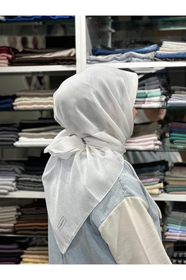 Kehribar Simli Eşarp - 3