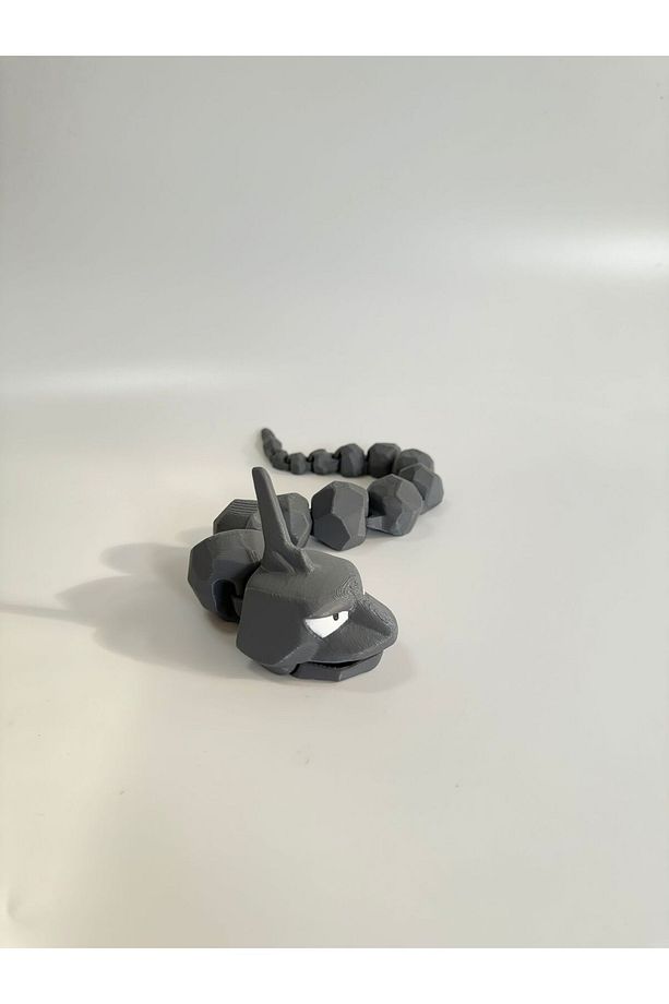 Pokemon Onix Figürü - Hareketli Eklemli 30cm - 5