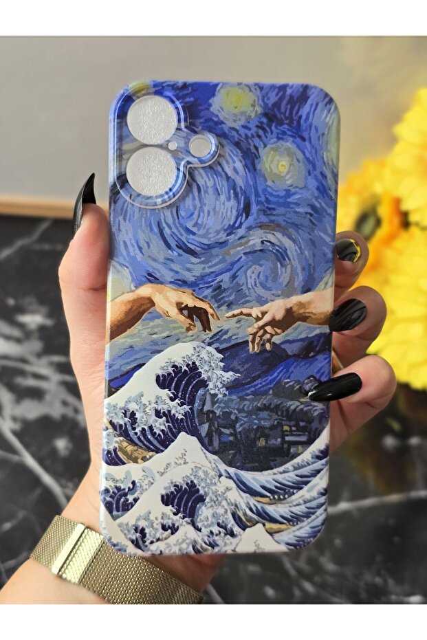 حافظة هاتف شفافة مطبوعة متوافقة مع هاتف آيفون 16 - 2