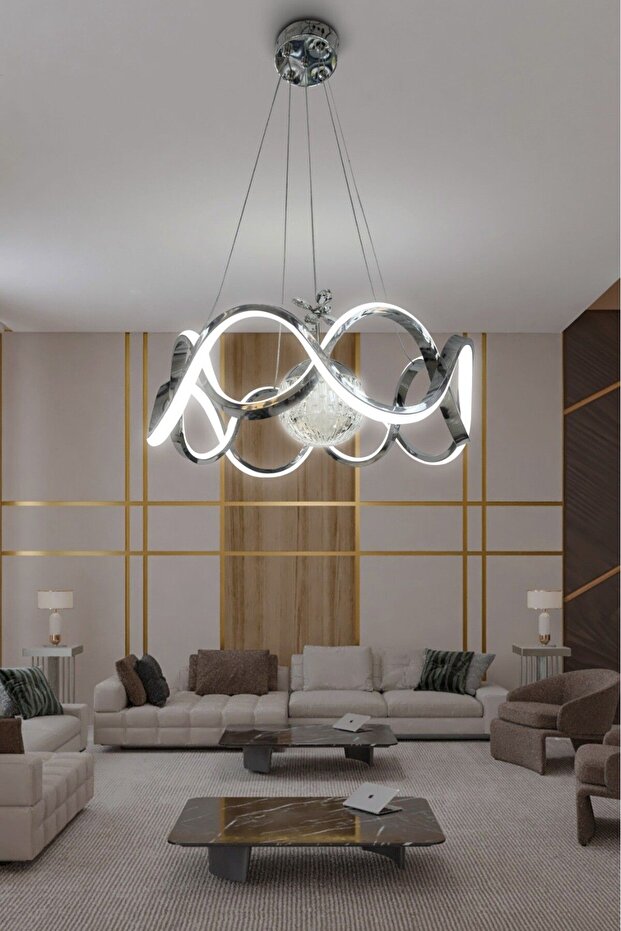 Drift modeli  Modern Sarkıt Led Avize - 3