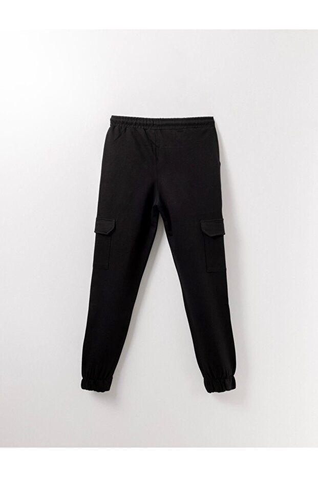 بنطال رياضي أساسي للأولاد بجيب البضائع - 3