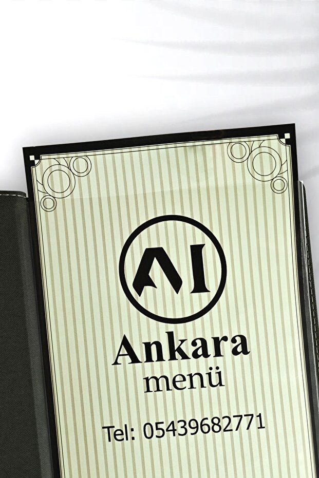 A4 menü kabı baskılı ASİTATLI 5 YAPRAK - 8
