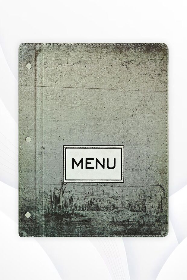 5 Sheets A4 Menu Container - Printed and Acidated - 1