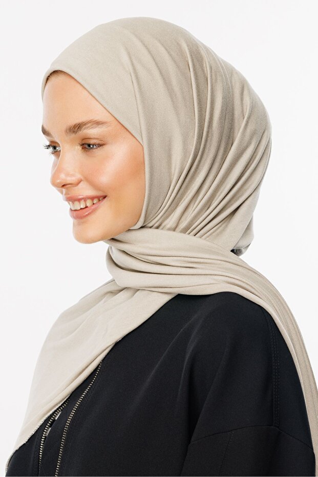 شال قطني ممشط من الحجر الرملي - 5