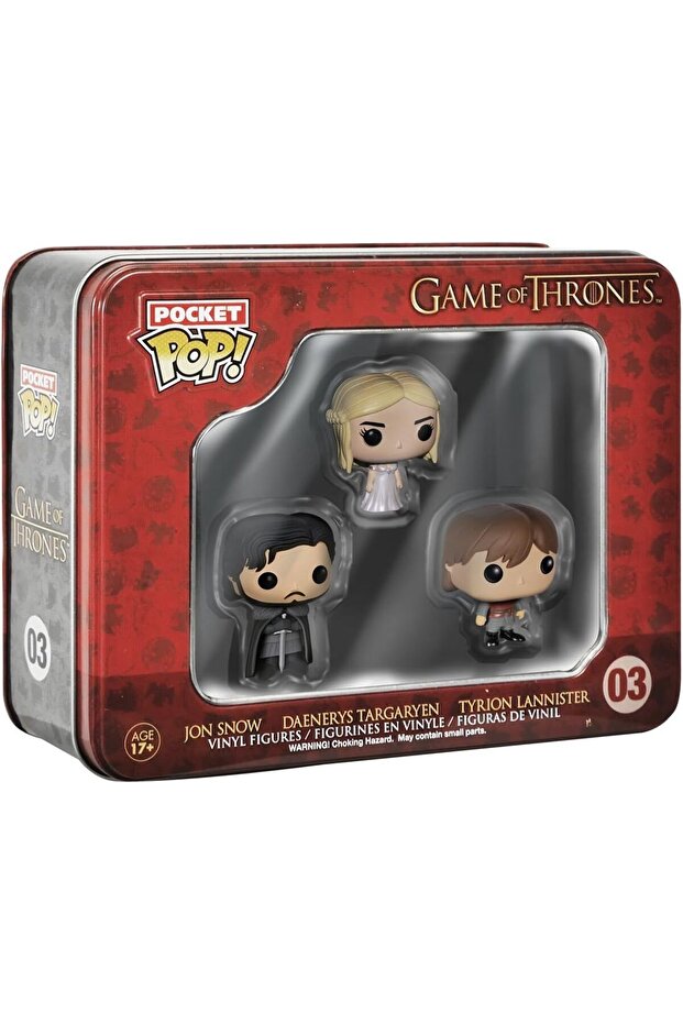 Game of Thrones - Funko Pocket Pop Pack 3 Tin - 1