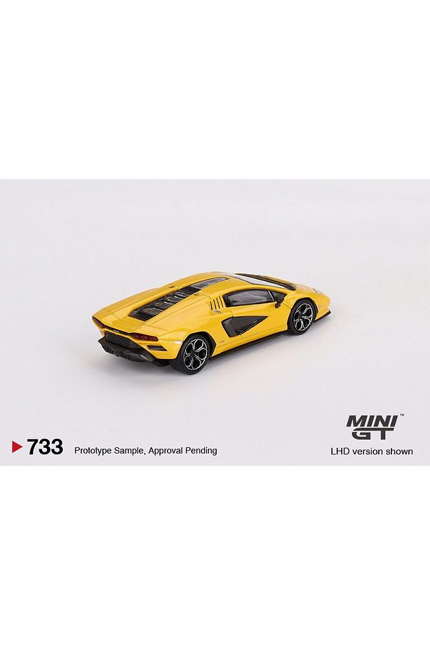 Lamborghini Countach LPI 1/64 Ölçek Mini GT Diecast Metal Model Araba koleksiyon - 4