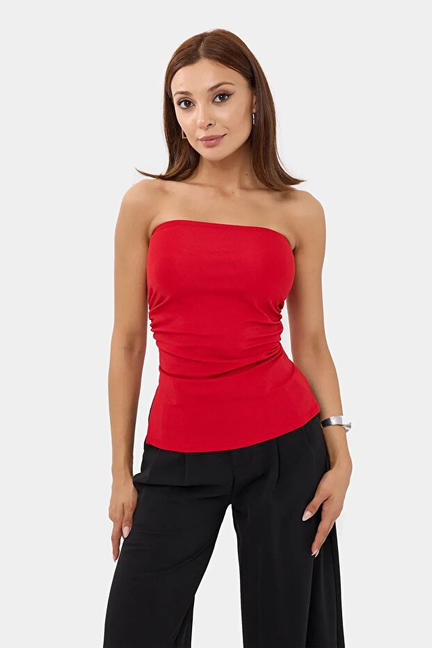Sleeveless Side Slit Top - 2