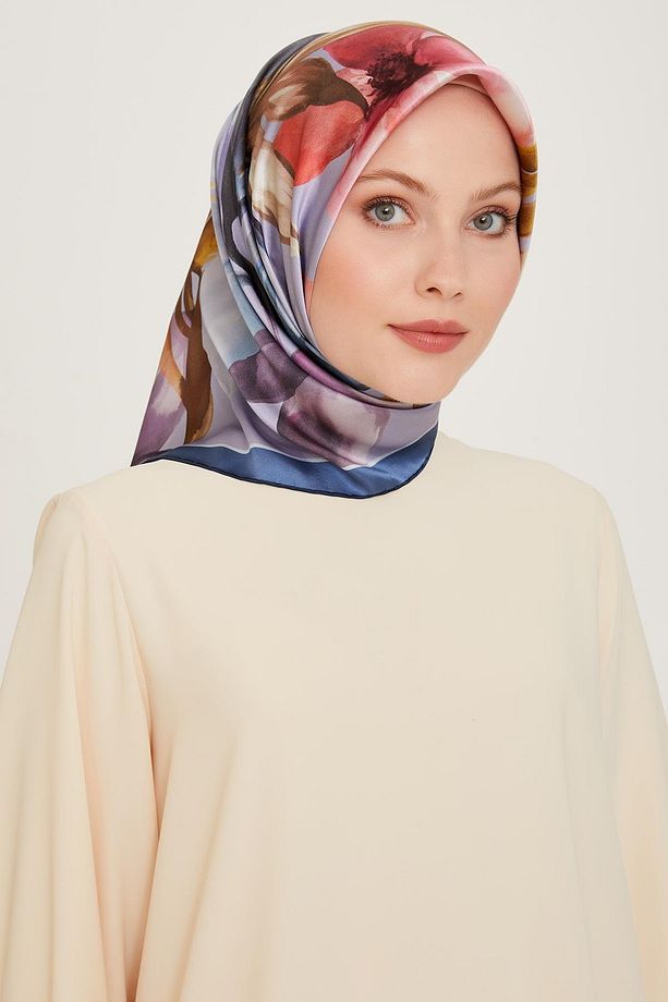 İpek Eşarp 2025 Kış - 9205-36 Twill - 1
