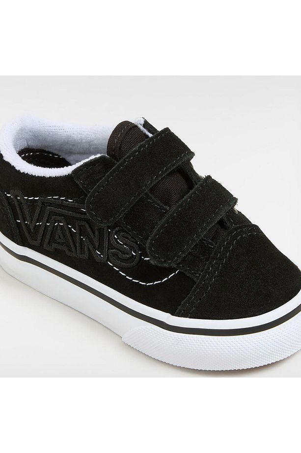 Old Skool V Çocuk Siyah Sneaker - 4