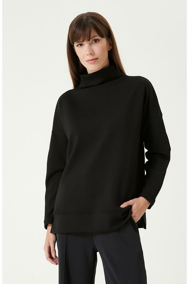 Siyah Sweatshirt - 1