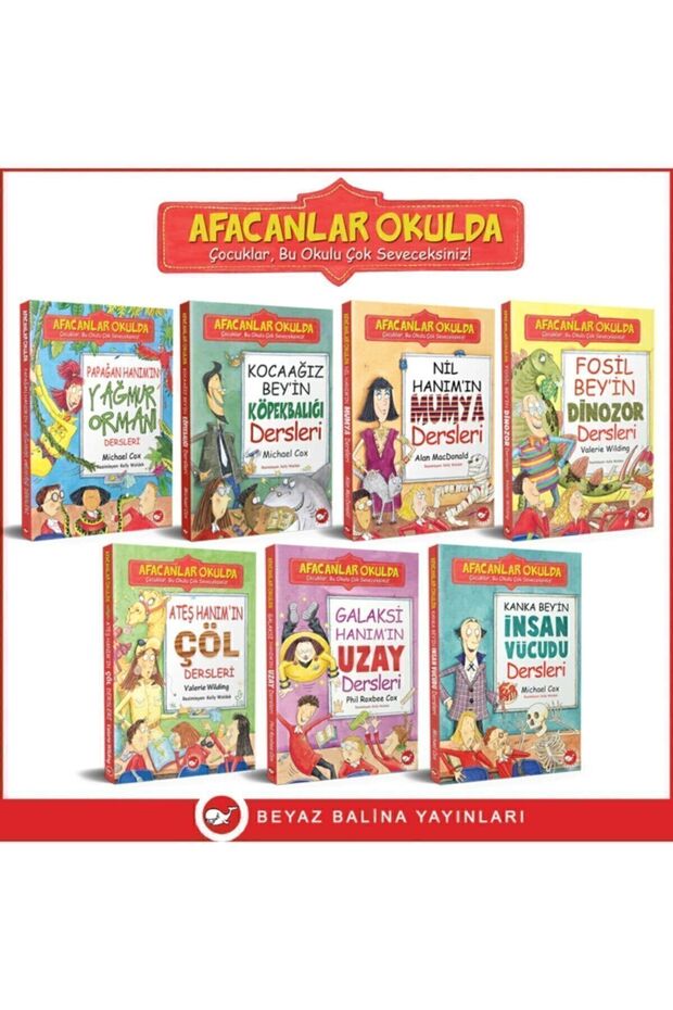 Afacanlar Okulda Set 7 Kitap