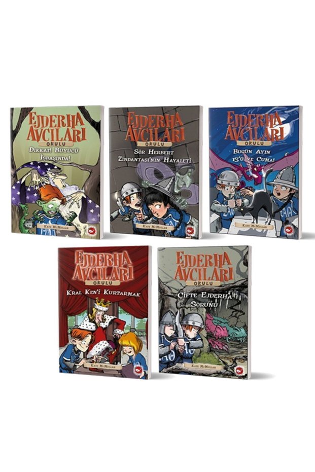 Ejderha Avcıları Okulu (11-15) Set - (5 Books)