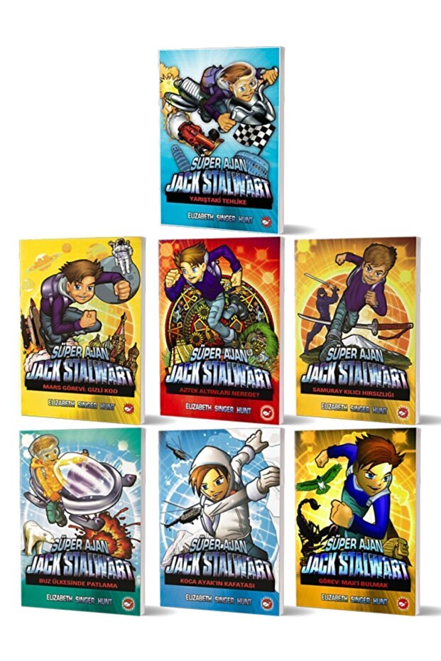 Super Agent Jack Stalwart 7 Book Set (8-14)