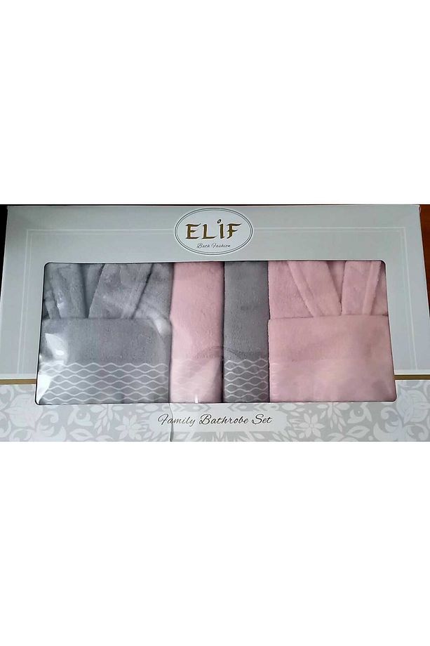 ELİF 2' Lİ BORNOZ TAKIMI - 3