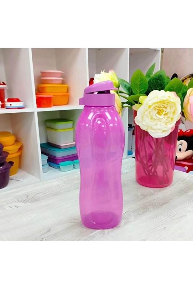 Eco Geniş Kapak Şişe 1.5 Lt Mor - 1