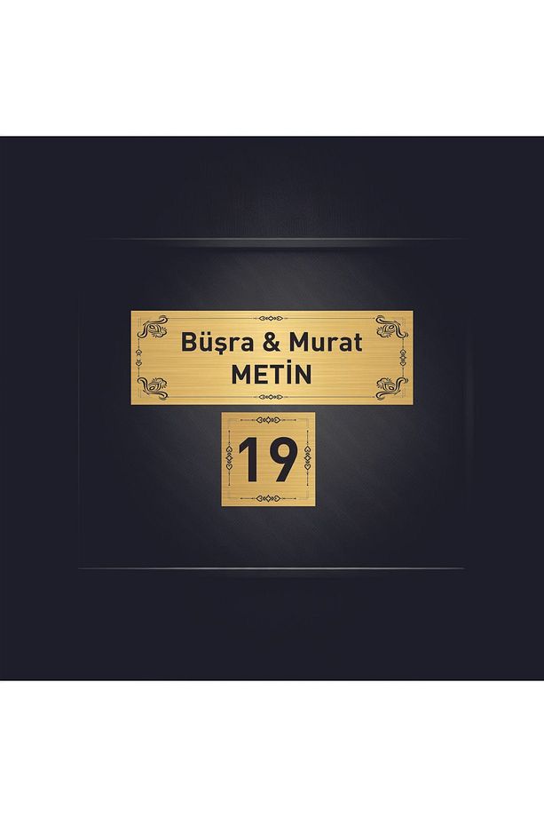 DAİRE KAPI İSİMLİĞİ VE KAPI NUMARASI - 2