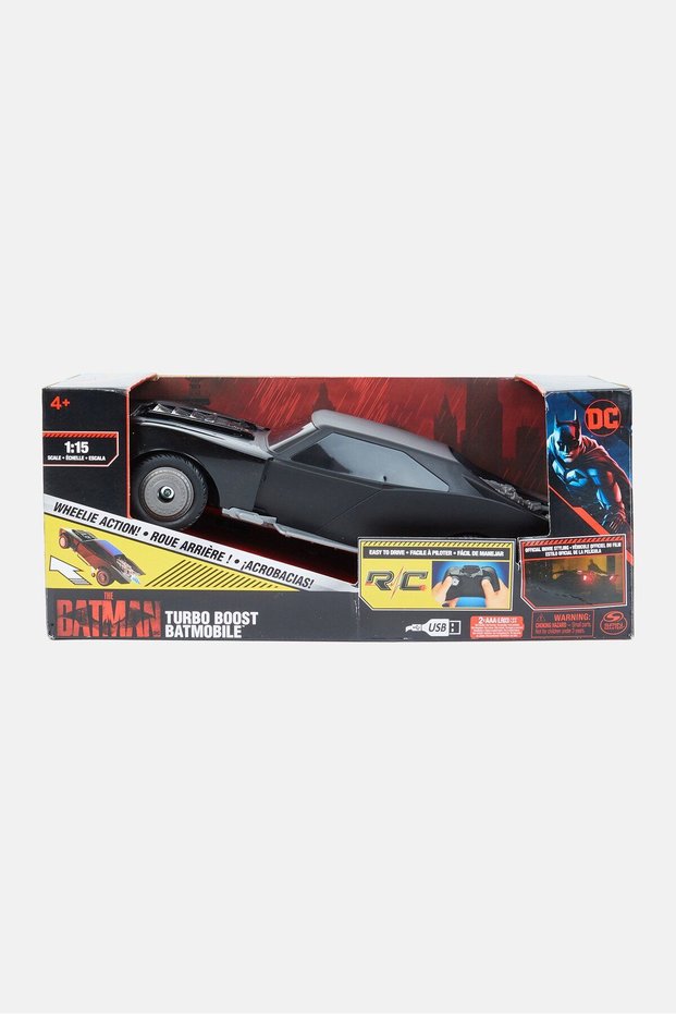 DC Batman Movie RC Turbo Boost Batmobile, Black