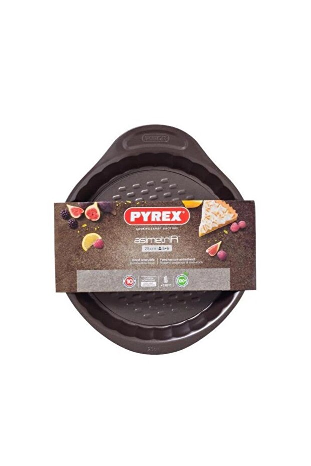 Asimetria 25cm Flan Pan Loose Base - Durable, Easy Release, Optimal Grip, Elegant Design
