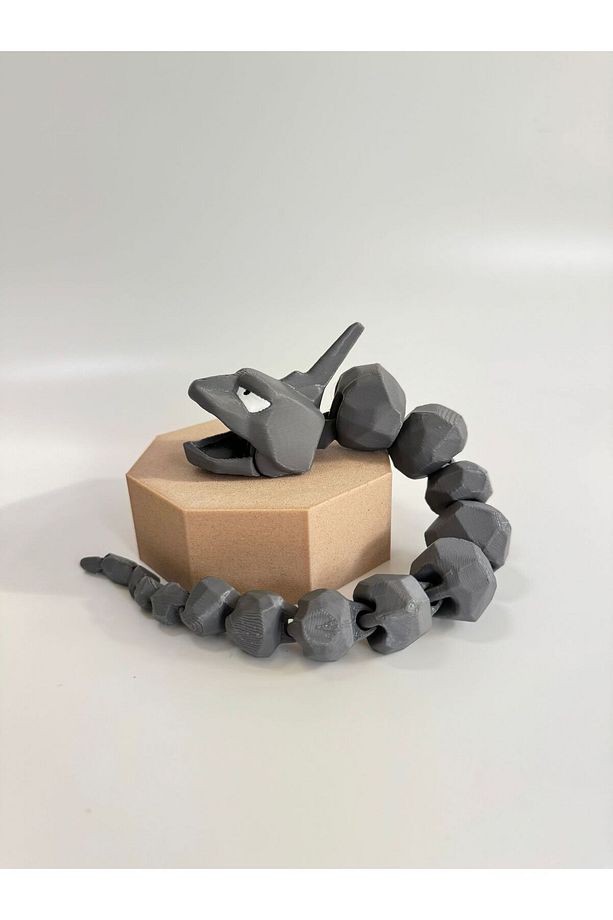 Pokemon Onix Figürü - Hareketli Eklemli 30cm - 7