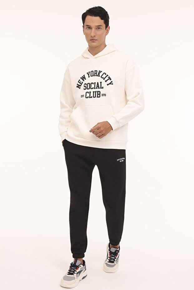 ML JUAN 22CTY113 4PR Siyah Erkek Eşofman Altı - 3