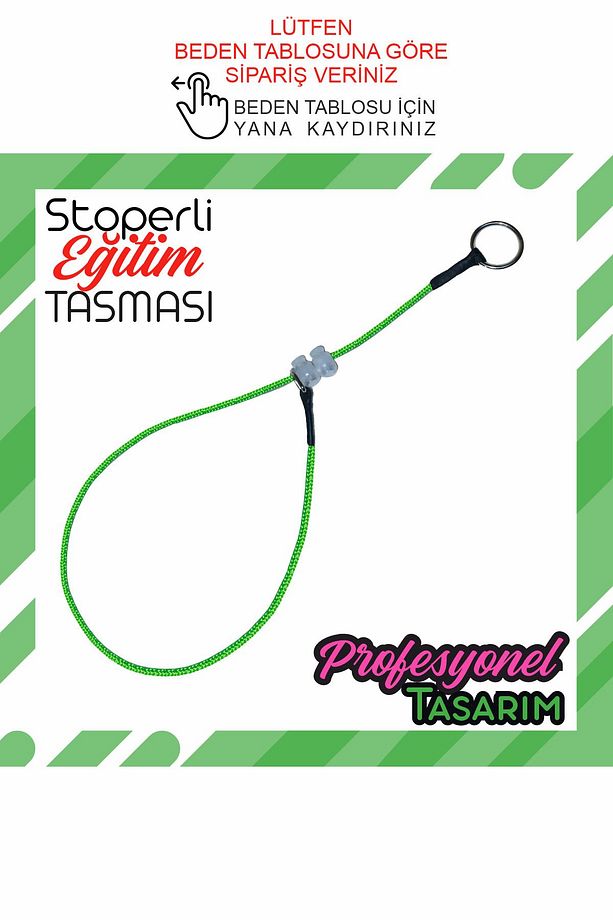 Stoperli Köpek Eğitim Tasması Boğma Tasma Training Dog Leash Choke Collar - 1