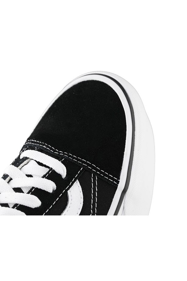 Ua Old Skool Stackform Kadın Yüksek Taban Günlük Ayakkabı Sneaker Siyah - 7