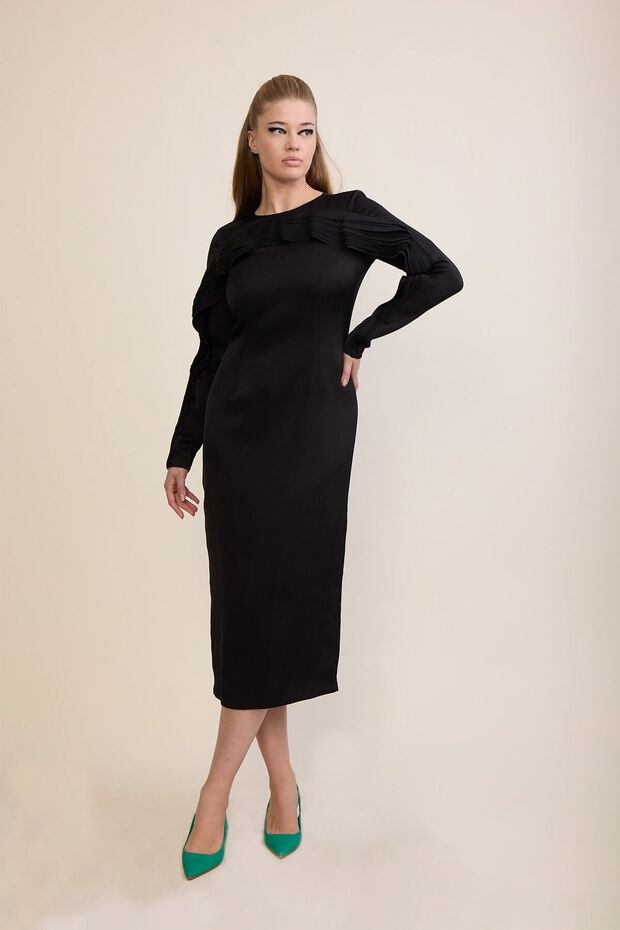 Kup Detaylı Elbise - 5