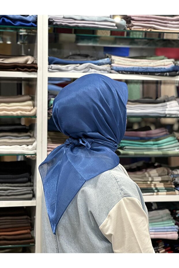 Kehribar Simli Eşarp - 1