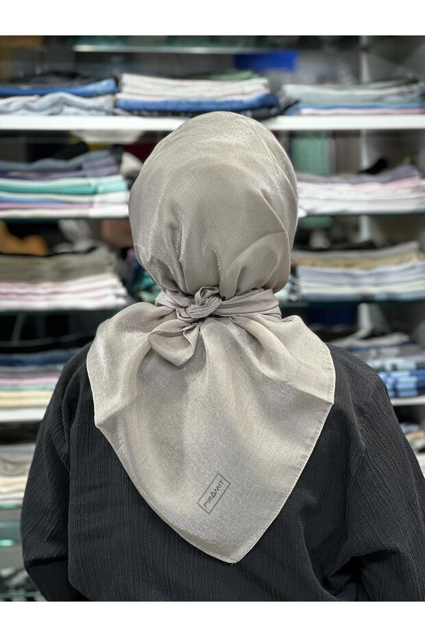 Kehribar Simli Eşarp - 1