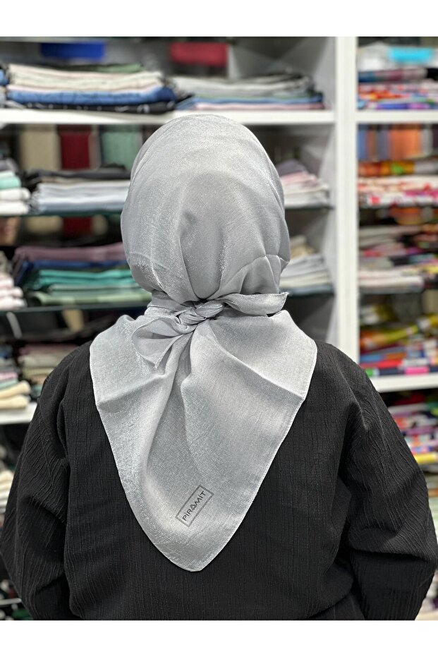 Kehribar Simli Eşarp - 1