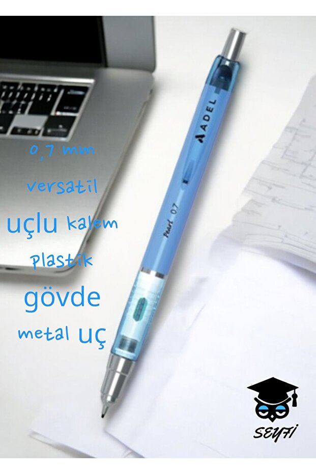 0.7 mm Versatile Tip Pen Plastic Body Metal Tip