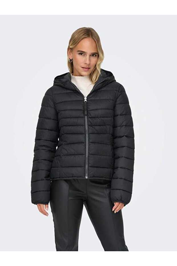Women's Reversible Hooded Puffer Coat - 15322040