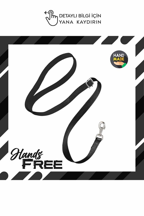 Eller Serbest Gezdirme Kayışı Hands Free Leash Gezdirme Tasması 280 Cm - 1