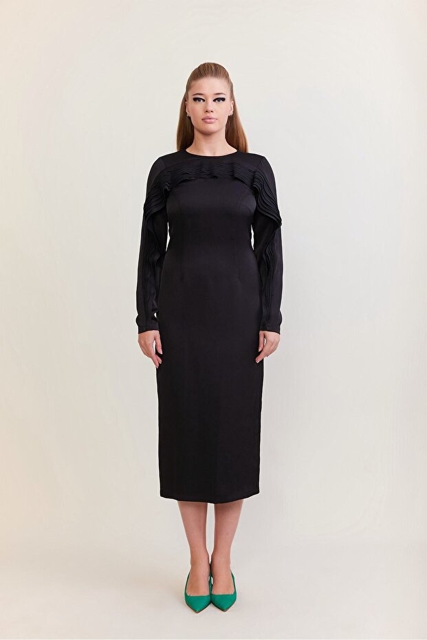 Kup Detaylı Elbise - 4