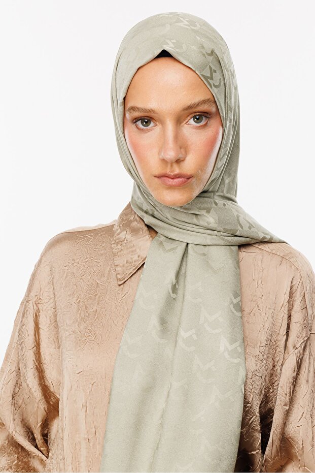 Ada Tea Mc Pattern Jacquard Shawl - 5