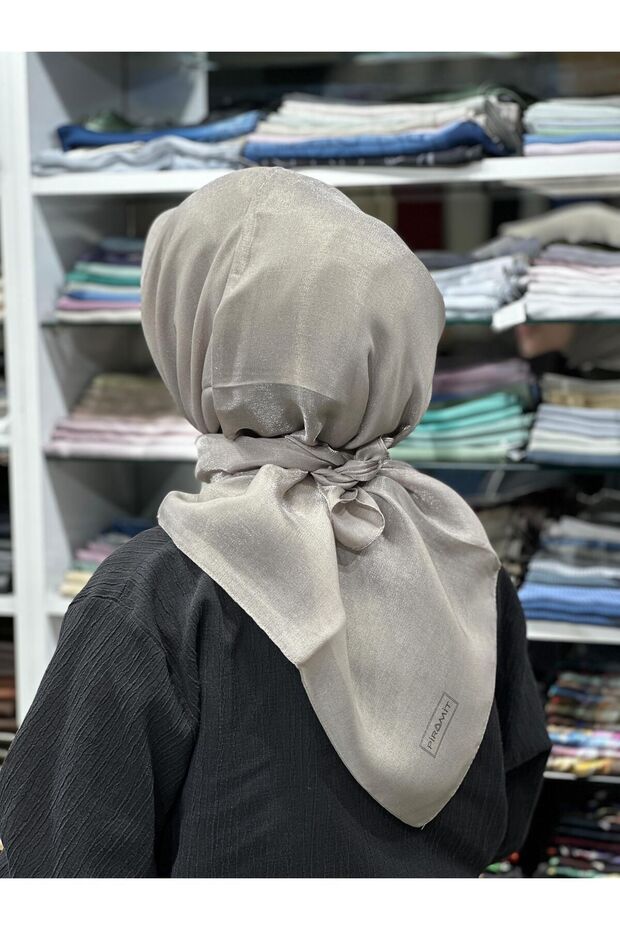 Kehribar Simli Eşarp - 3